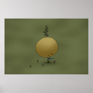 A Small Garden Poster