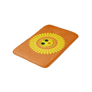 A Smilande Sol Badrumsmatta