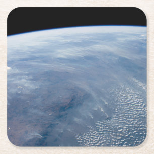 A Smoke Pall Over Tropical Southern Africa. Underlägg Papper Kvadrat