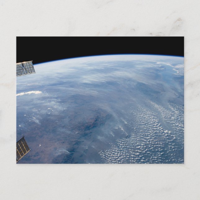 A Smoke Pall Over Tropical Southern Africa. Vykort (Framsida)