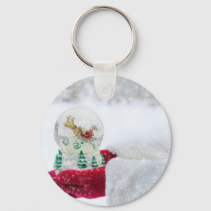 A Snow Globe Nyckelring