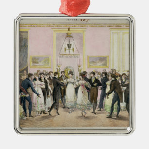 A Society Boll, graverad av Charles Etienne Julgransprydnad Metall