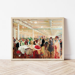 A Soirée   Victor Gabriel Gilbert Poster