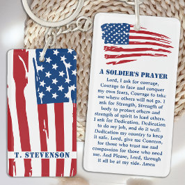 A Soldiers Prayer Military Patriotic American Flag