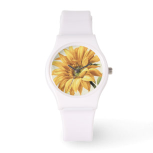 A Solros i Fullt Bloom Armbandsur