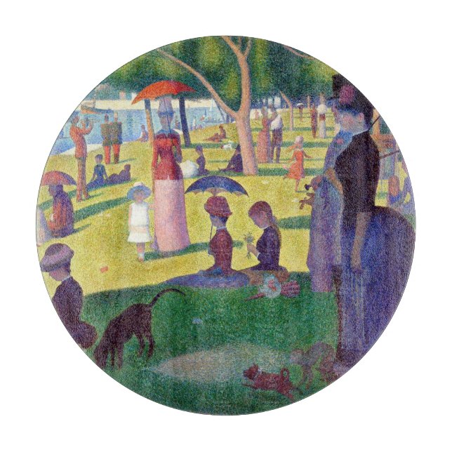 A Söndag eftermiddag om La Grande Jatte av Seurat (Framsidan)