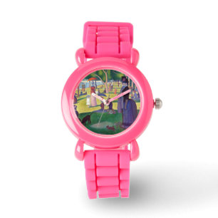 A Söndag eftermiddag om La Grande Jatte av Seurat Armbandsur