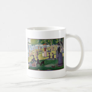 A Söndag eftermiddag på ön La Grande Jatt Kaffemugg