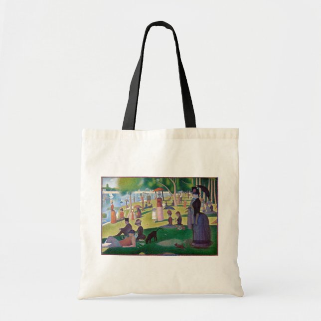 A Söndag eftermiddag vid La Grande Jatte, Seurat Tygkasse (Framsidan)