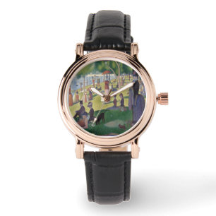 A Söndag om La Grande Jatte av Georges Seurat Armbandsur
