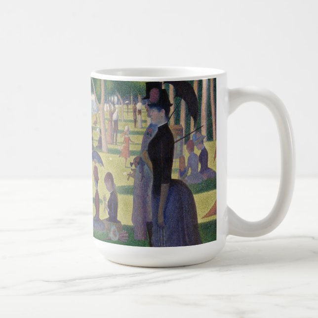 A Söndag om La Grande Jatte av Georges Seurat Kaffemugg (Höger)