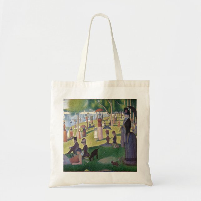 A Söndag om La Grande Jatte av Georges Seurat Tygkasse (Framsidan)