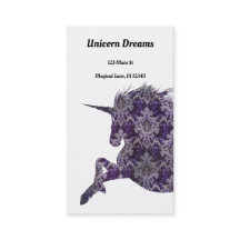 A Söt Lila Boho Unicorn