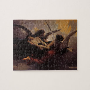 A Soul, framkallad till himlen av Bouguereau Pussel