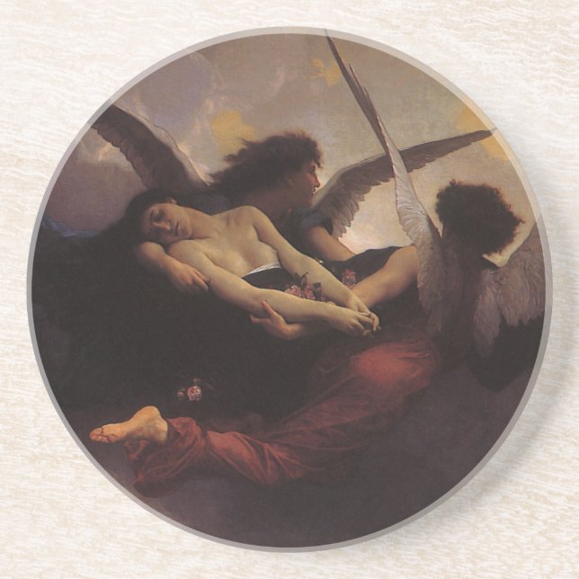 A Soul, framkallad till himlen av Bouguereau Underlägg (Framsidan)