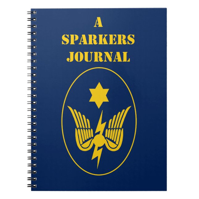 A Sparkers Journal Anteckningsbok (Framsidan)