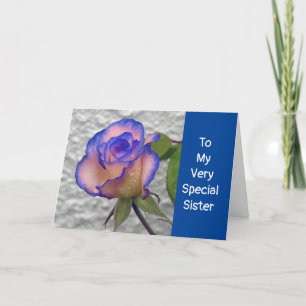 **A SPECIELLA RO** JUST FÖR MIN **SISTER** KORT