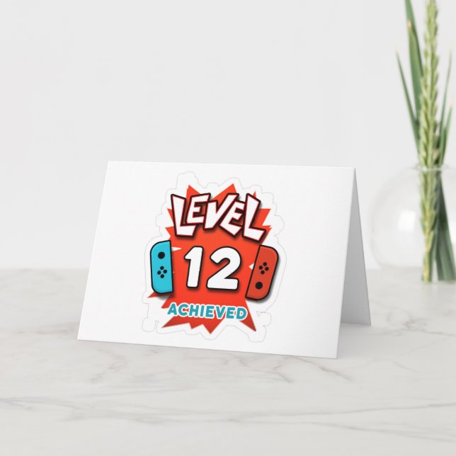 A **SPECIELLT BORTKORT **12:e* BIRDAGKORT Kort (Framsida)