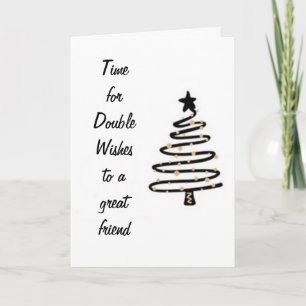 A "SPEICAL" BIRTHDAY/CHRISTMAS WISH AND TRÄD HELGKORT