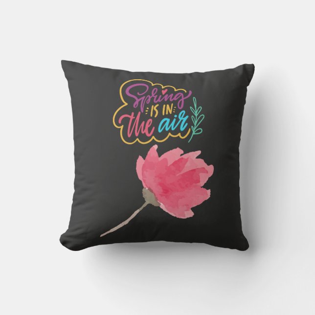 A Spring Visual Series Kudde (Framsida)