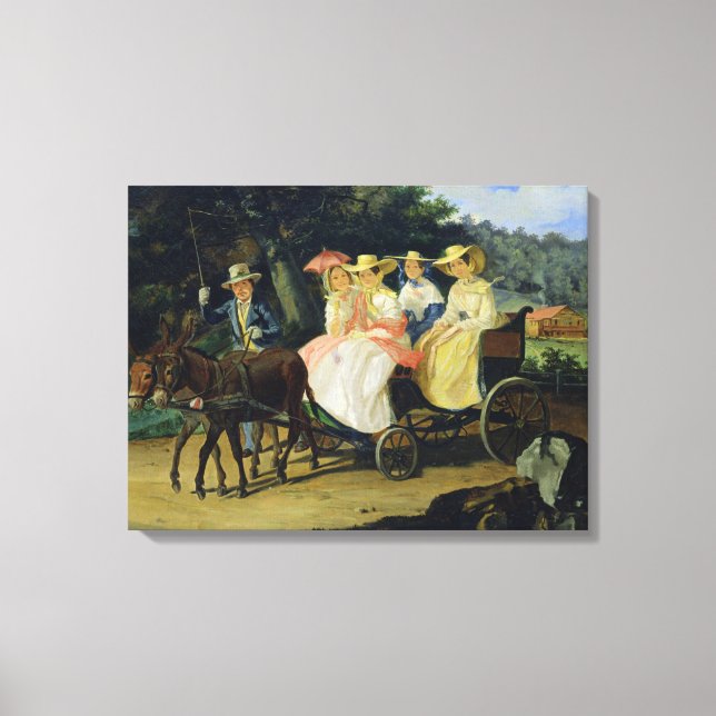 A Springa, 1845-46 Canvastryck (Framsida)