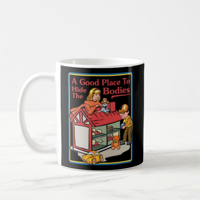 A Ställe för att Gömma organen Kaffemugg (Vänster)