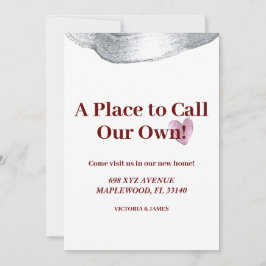 A ställe för att kalla vår egen uppvärmning av par inbjudningar