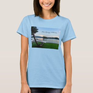 A Ställe för att slappna av i kvinnors T-shirt