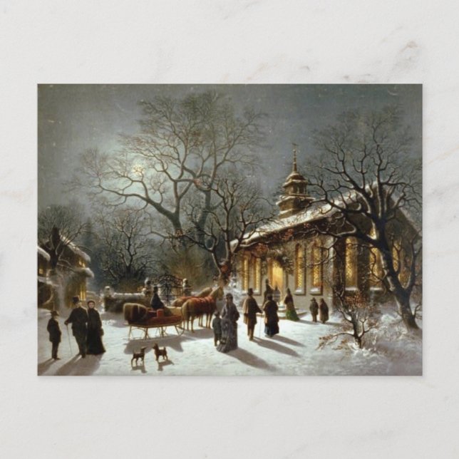 A Ställe för jul Helg Vykort (Framsida)