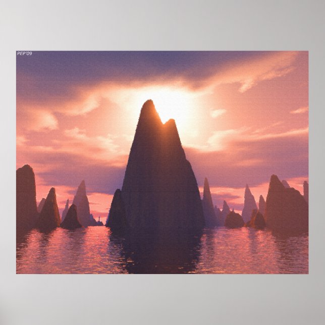 A Ställe i Peaks Poster (Framsidan)