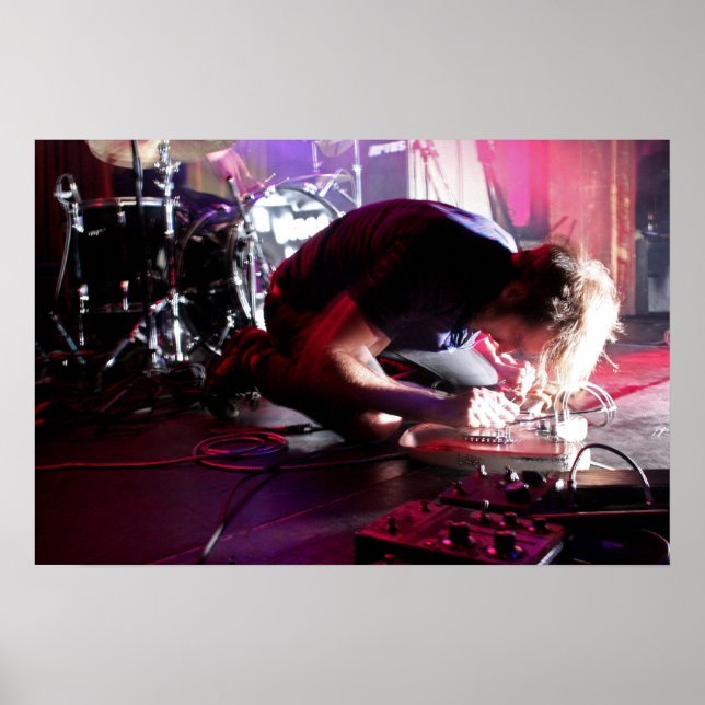 A Ställe till Bury Strangers Poster (Framsidan)