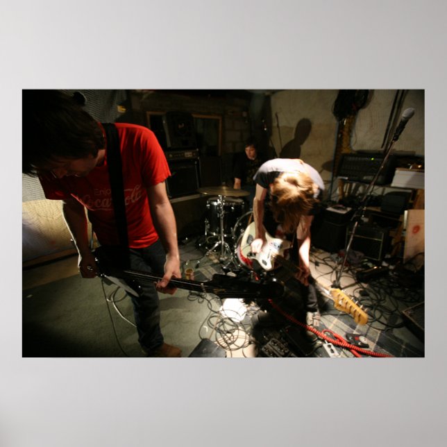 A Ställe till Bury Strangers Poster (Framsidan)