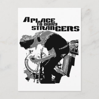 A Ställe till Bury Strangers Poster Vykort