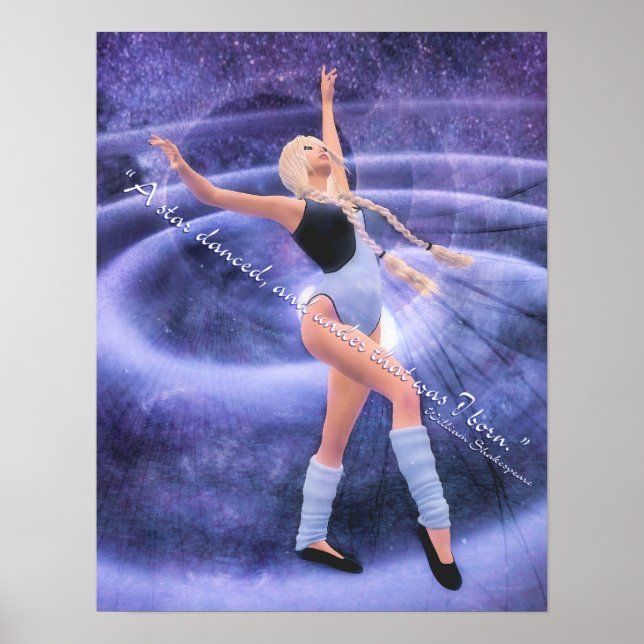 A Star Danced Poster (Framsidan)