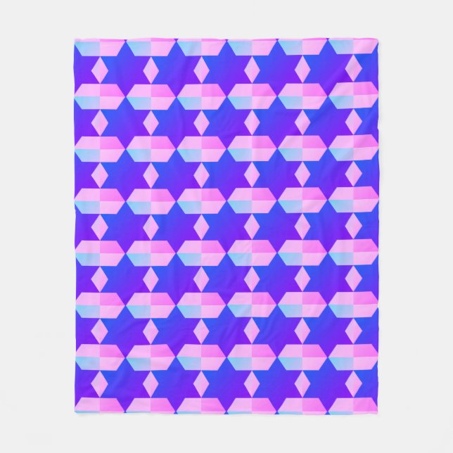 A Star i Skapar Fleecefilt (Framsidan)