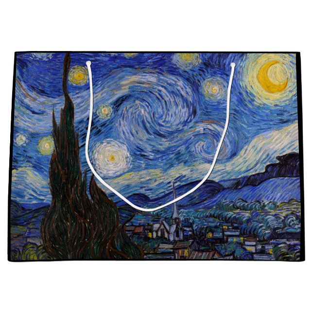 A Starry Night: Saint Remy av Vincent Van Gogh (Framsidan)