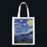 A Starry Night: Saint Remy av Vincent Van Gogh Återanvändbar Påse<br><div class="desc">År är 1889. Vincent Van Gogh är patient på asyl Saint-Paul-de-Mausole i Saint-Rémy-de-Provence, Frankrike. Han lider av mental sjukdom, och hans läkare har rekommenderat honom att stanna inomhus och undvika att måla. Men Van Gogh kan inte motstå uppmaningen att skapa, och han tillbringar sina dagar med att måla landskapen och...</div>