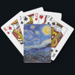 A Starry Night: Saint Remy av Vincent Van Gogh Casinokort<br><div class="desc">År är 1889. Vincent Van Gogh är patient på asyl Saint-Paul-de-Mausole i Saint-Rémy-de-Provence, Frankrike. Han lider av mental sjukdom, och hans läkare har rekommenderat honom att stanna inomhus och undvika att måla. Men Van Gogh kan inte motstå uppmaningen att skapa, och han tillbringar sina dagar med att måla landskapen och...</div>