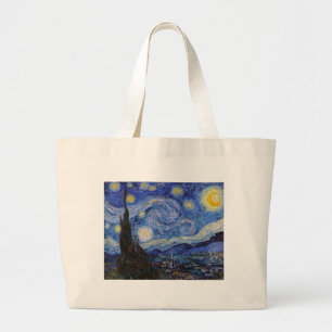 A Starry Night: Saint Remy av Vincent Van Gogh Jumbo Tygkasse