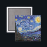 A Starry Night: Saint Remy av Vincent Van Gogh Magnet<br><div class="desc">År är 1889. Vincent Van Gogh är patient på asyl Saint-Paul-de-Mausole i Saint-Rémy-de-Provence, Frankrike. Han lider av mental sjukdom, och hans läkare har rekommenderat honom att stanna inomhus och undvika att måla. Men Van Gogh kan inte motstå uppmaningen att skapa, och han tillbringar sina dagar med att måla landskapen och...</div>