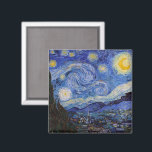 A Starry Night: Saint Remy av Vincent Van Gogh Magnet<br><div class="desc">År är 1889. Vincent Van Gogh är patient på asyl Saint-Paul-de-Mausole i Saint-Rémy-de-Provence, Frankrike. Han lider av mental sjukdom, och hans läkare har rekommenderat honom att stanna inomhus och undvika att måla. Men Van Gogh kan inte motstå uppmaningen att skapa, och han tillbringar sina dagar med att måla landskapen och...</div>