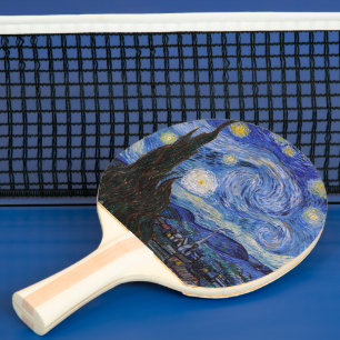 A Starry Night: Saint Remy av Vincent Van Gogh Pingisracket