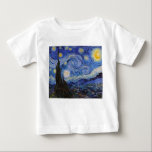 A Starry Night: Saint Remy av Vincent Van Gogh T Shirt<br><div class="desc">År är 1889. Vincent Van Gogh är patient på asyl Saint-Paul-de-Mausole i Saint-Rémy-de-Provence, Frankrike. Han lider av mental sjukdom, och hans läkare har rekommenderat honom att stanna inomhus och undvika att måla. Men Van Gogh kan inte motstå uppmaningen att skapa, och han tillbringar sina dagar med att måla landskapen och...</div>