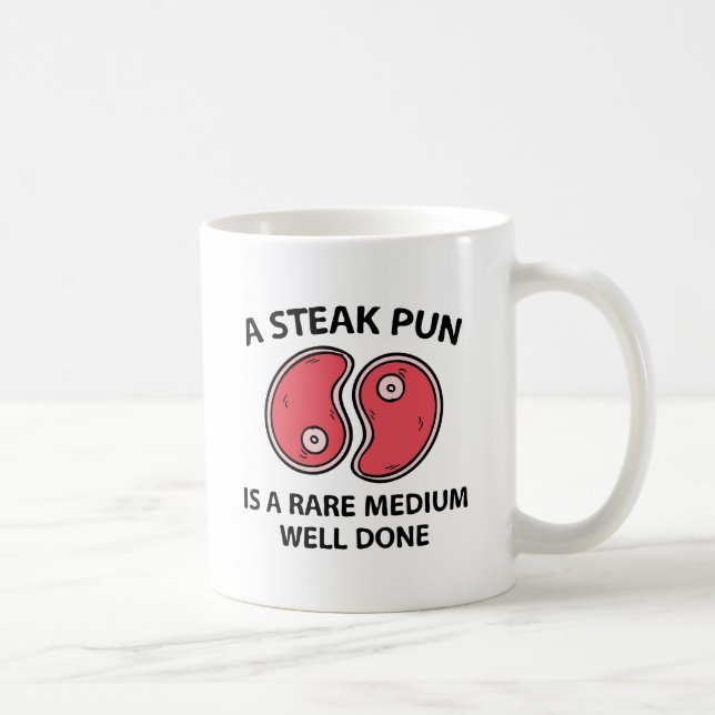 A Steak Pun Kaffemugg (Höger)