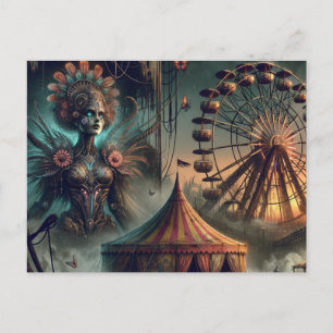 A Steampunk Sci Fi Carnival Vykort