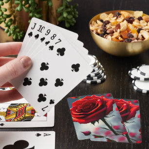 "A Stem in Bloom: Ruby Ro" Casinokort