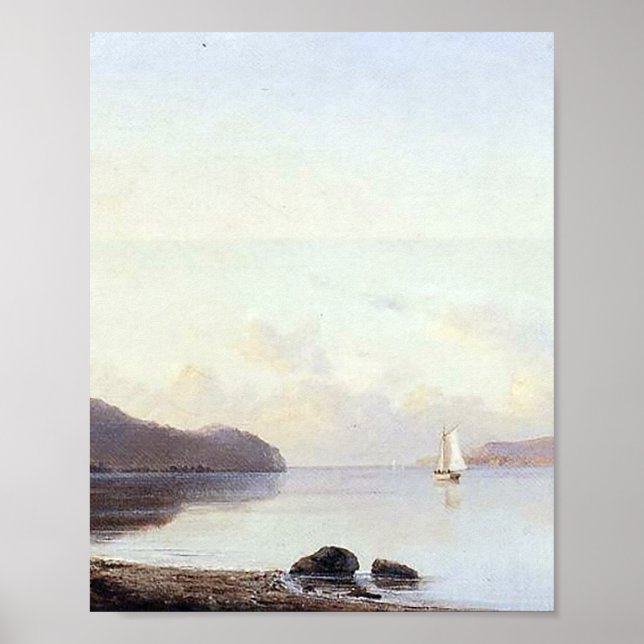A stream in Antilles by Camille Pissarro Poster (Framsidan)