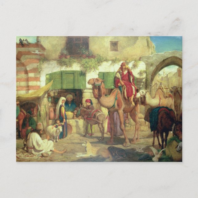 A Street i Jerusalem, 1867 Vykort (Framsida)