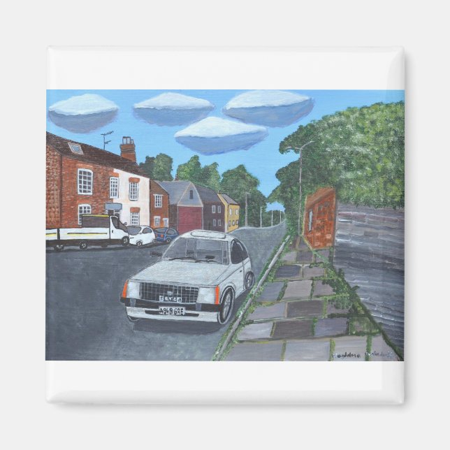 A Street in Derby Magnet (Framsidan)