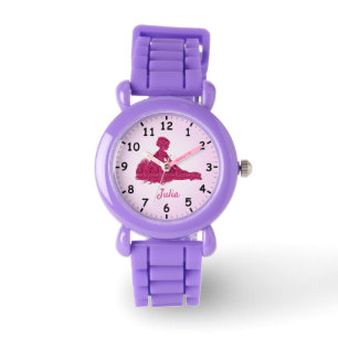A Striking and Glittery Ballerina Personalize Armbandsur
